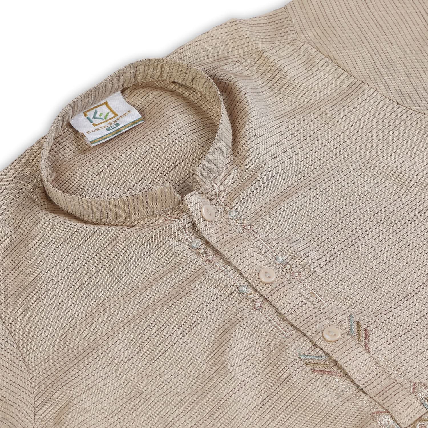 Boys Embroidered Shalwar Suit - Skin, Boys Shalwar Kameez, Chase Value, Chase Value