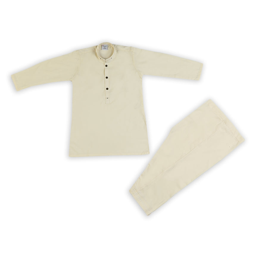 Boys Shalwar Suit - Cream