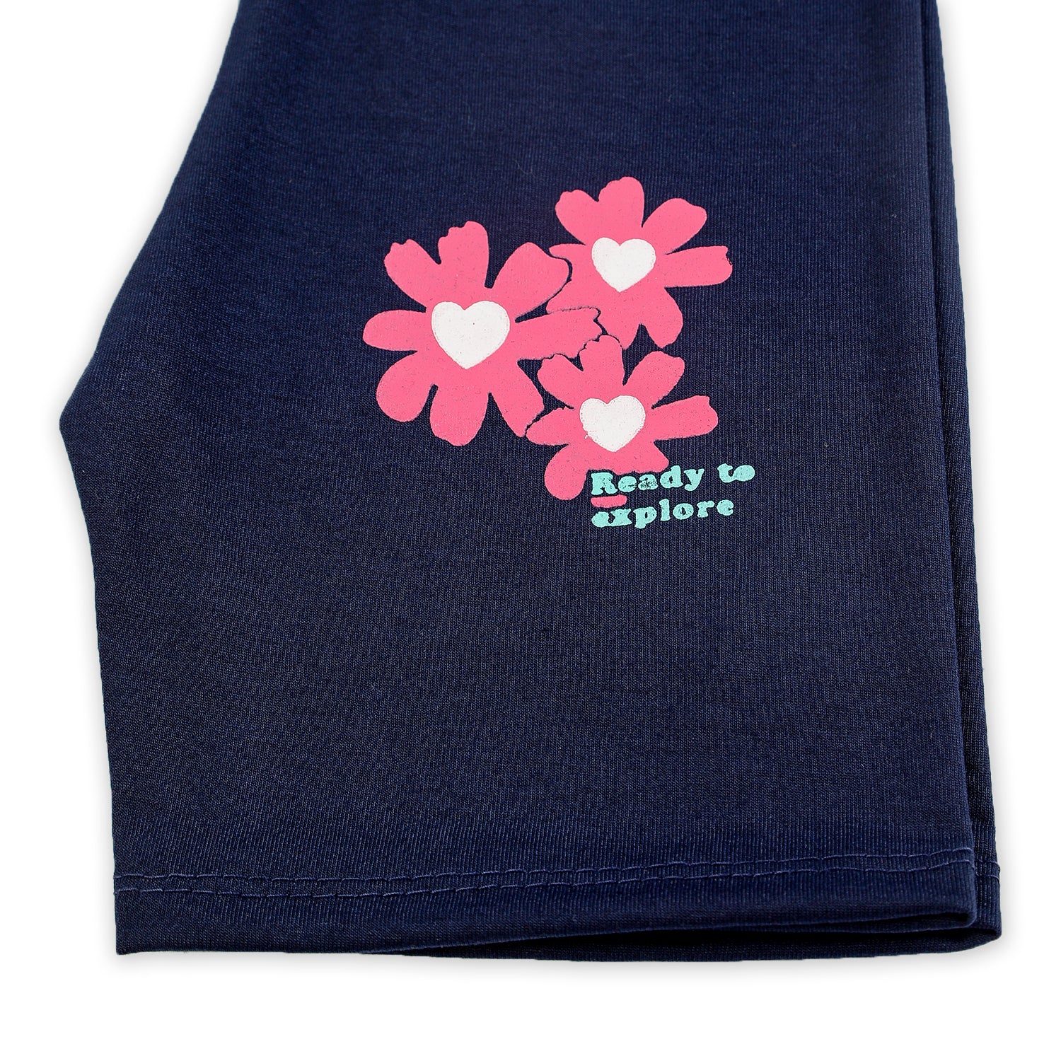 Girls Half Sleeves Suit - Navy Blue, Girls Suits, Chase Value, Chase Value