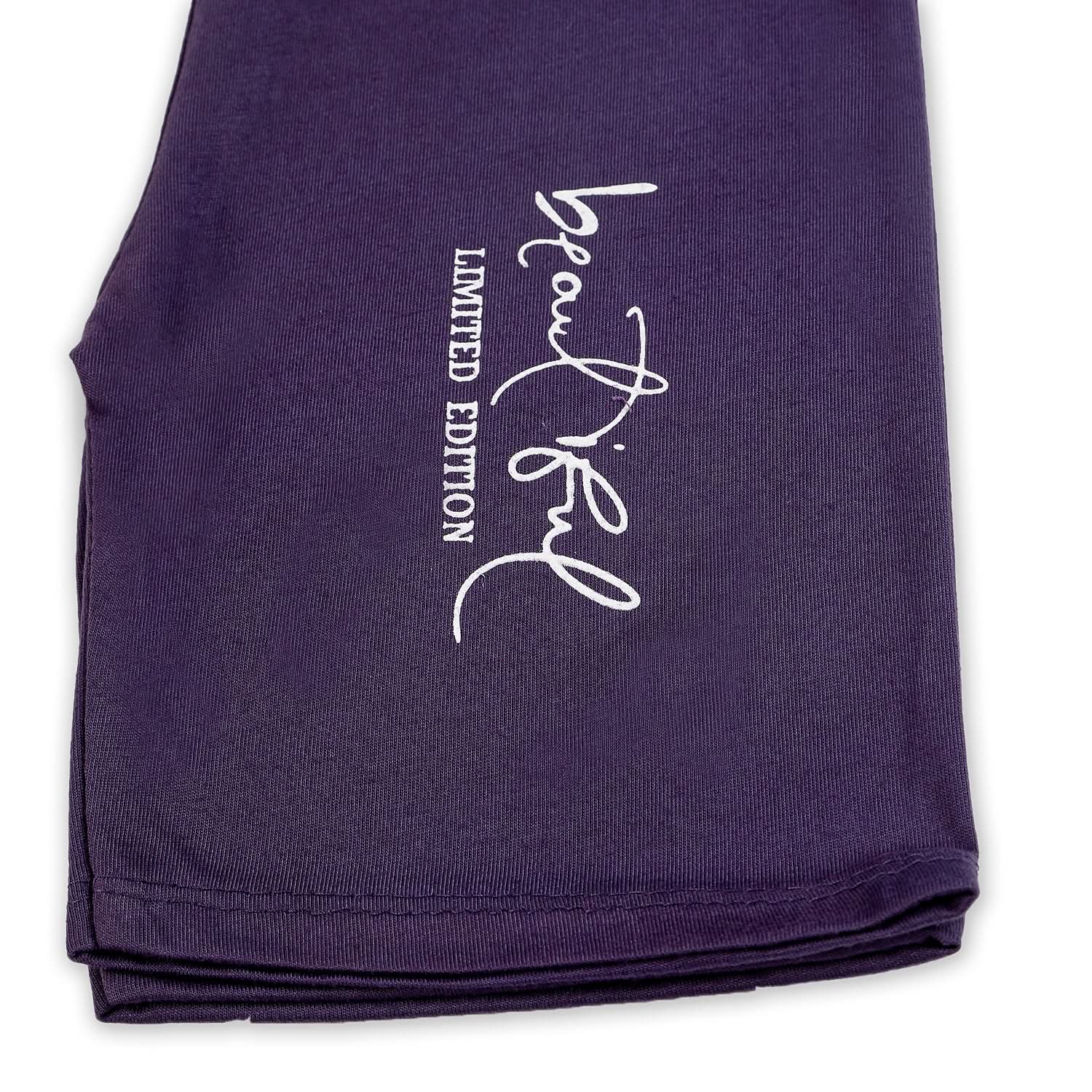 Girls Half Sleeves Suit - Purple, Girls Suits, Chase Value, Chase Value