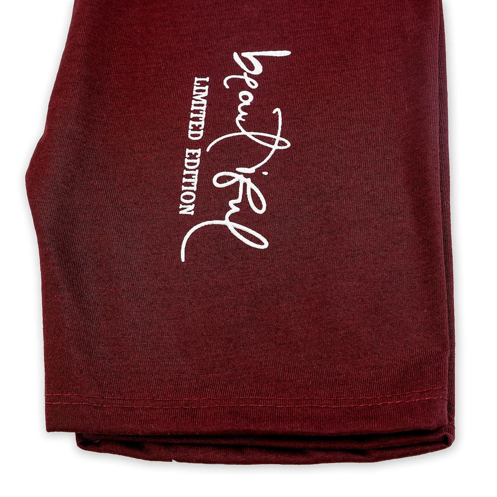 Girls Half Sleeves Suit - Maroon, Girls Suits, Chase Value, Chase Value