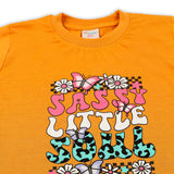 Girls Half Sleeves Suit - Mustard, Girls Suits, Chase Value, Chase Value