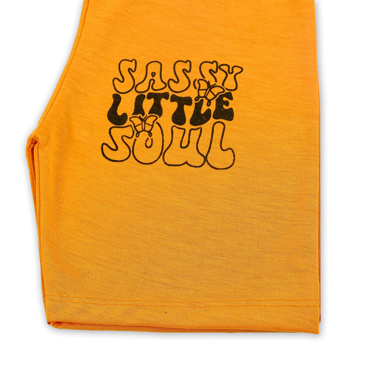 Girls Half Sleeves Suit - Mustard, Girls Suits, Chase Value, Chase Value