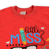 Girls Half Sleeves Suit - Orange, Girls Suits, Chase Value, Chase Value