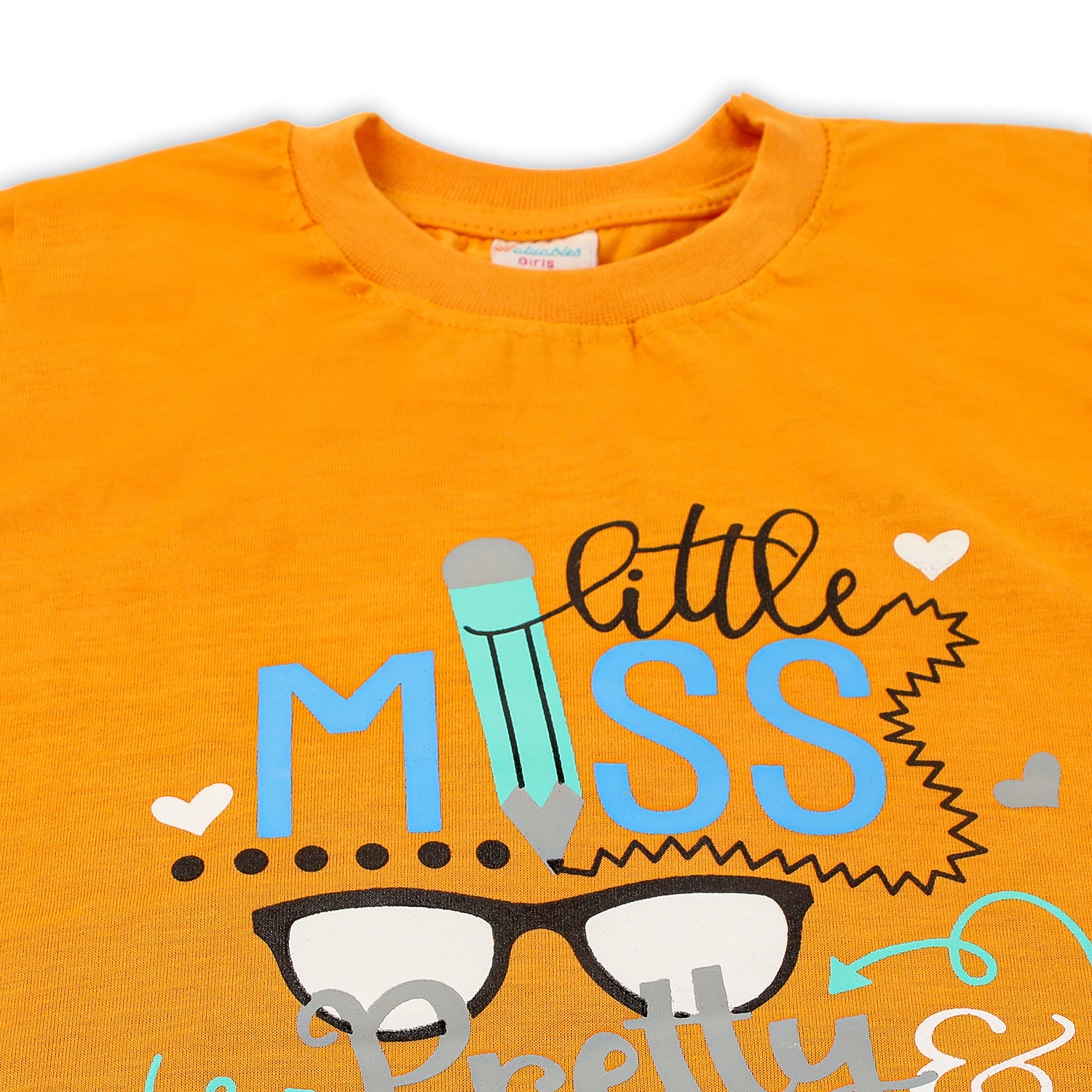 Girls Half Sleeves Suit - Mustard, Girls Suits, Chase Value, Chase Value