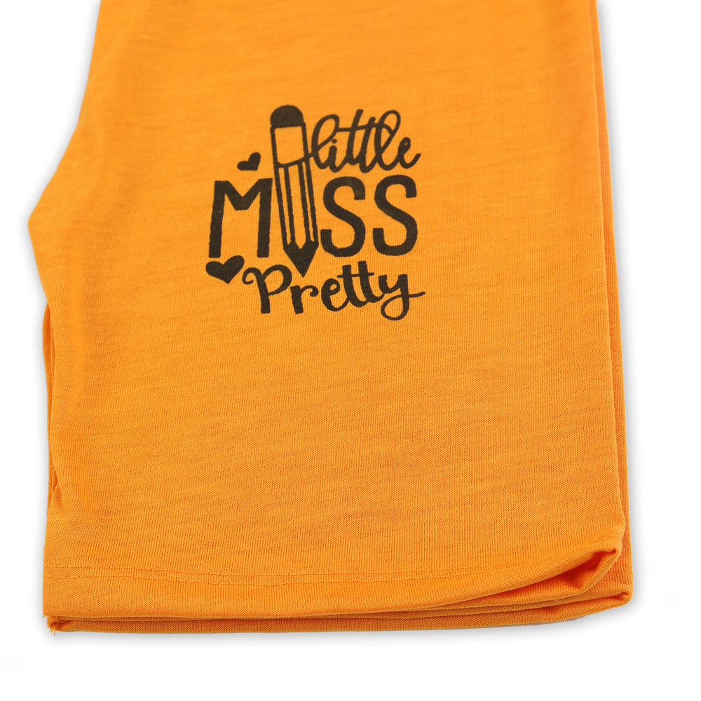 Girls Half Sleeves Suit - Mustard, Girls Suits, Chase Value, Chase Value
