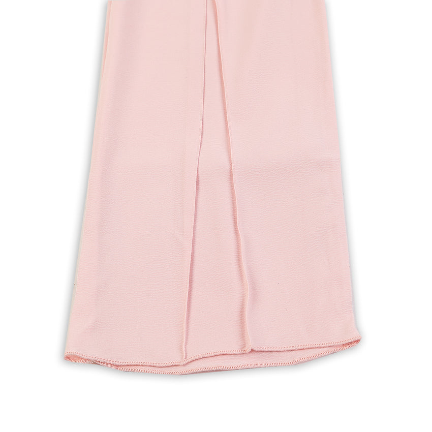 Girls Cotton Trouser - Light Pink