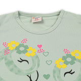 Girls Sando Suit - Green, Girls Suits, Chase Value, Chase Value