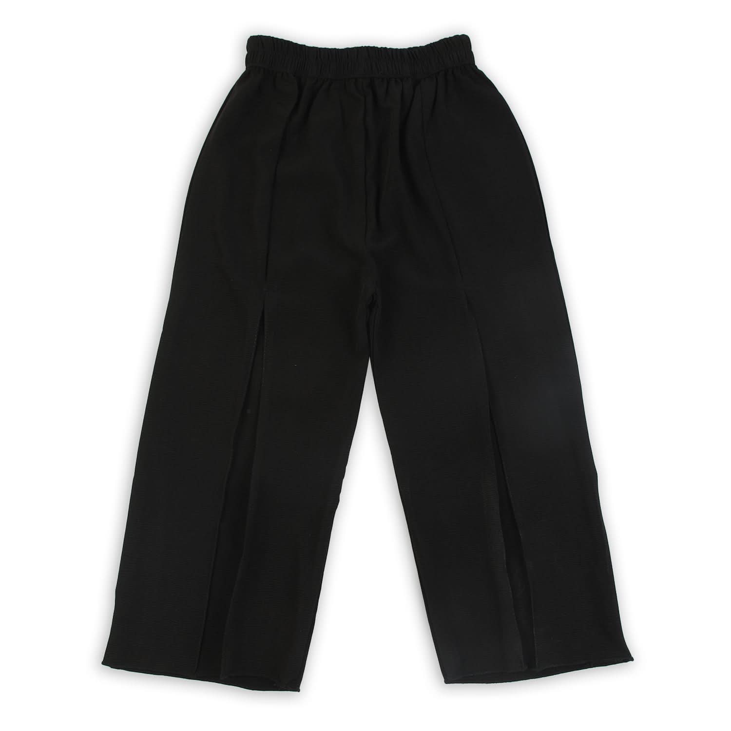 Girls Cotton Trouser - Black, Girls Pants & Capri, Chase Value, Chase Value