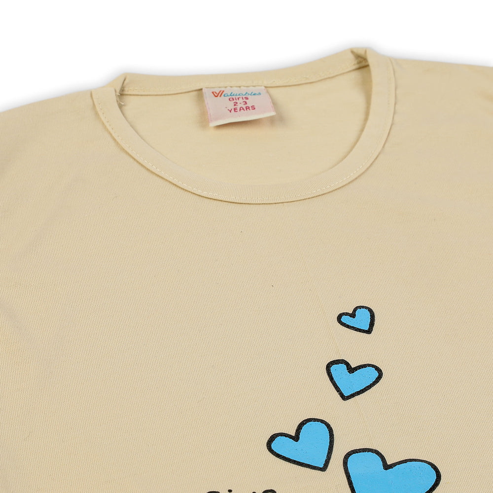 Girls Sando - Fawn, Girls T-Shirts, Chase Value, Chase Value