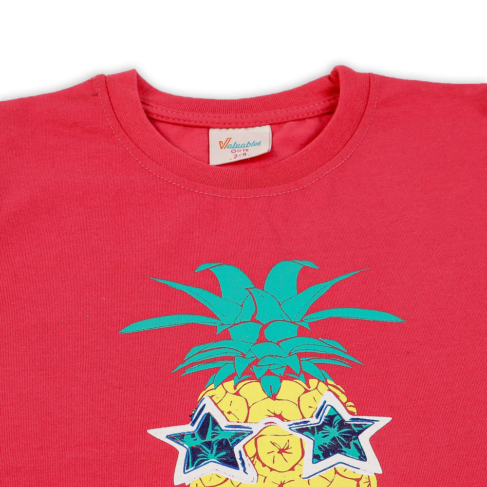 Girls Half Sleeves T-Shirt, Girls T-Shirts, Chase Value, Chase Value