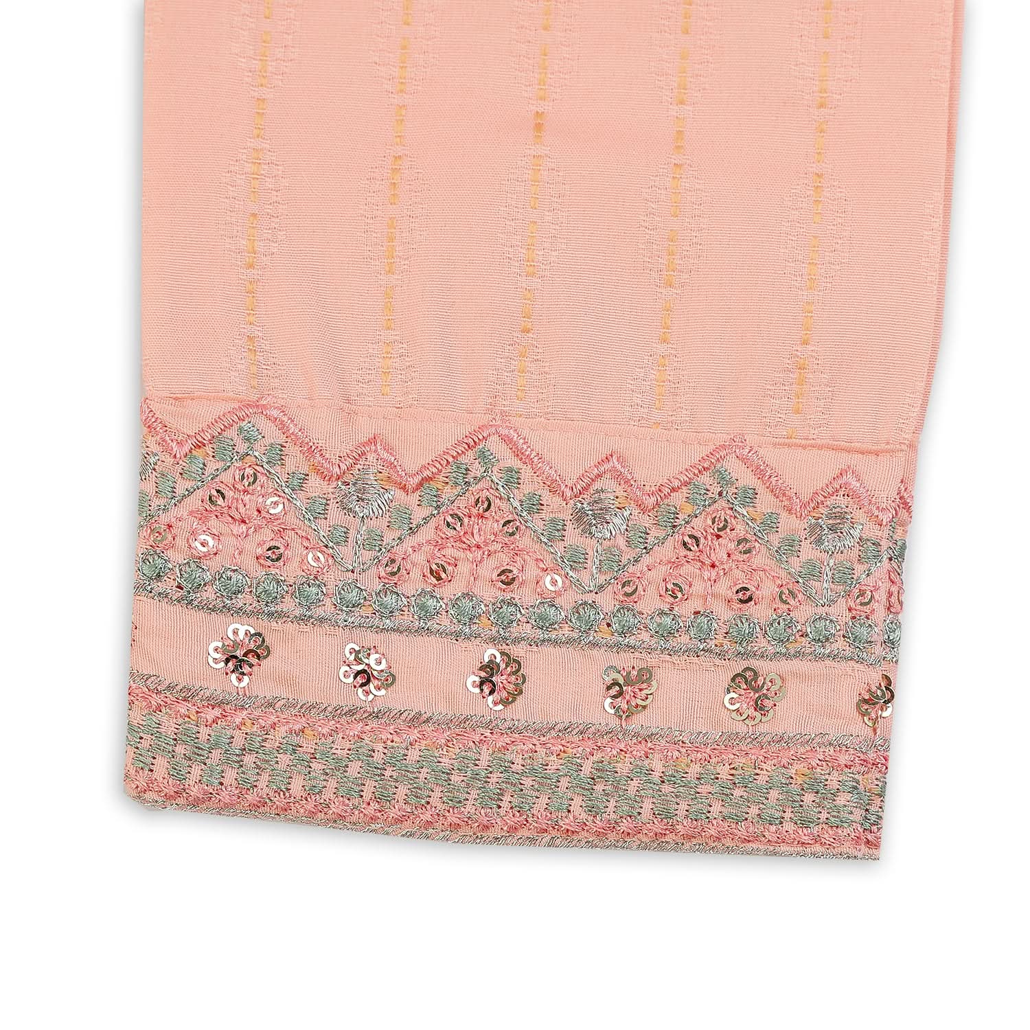 Eminent Girls Embroidered 3Pcs Shalwar Suit - Peach, Girls Shalwar Kameez, Eminent, Chase Value