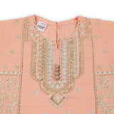 Eminent Girls Embroidered 3Pcs Shalwar Suit - Peach, Girls Shalwar Kameez, Eminent, Chase Value