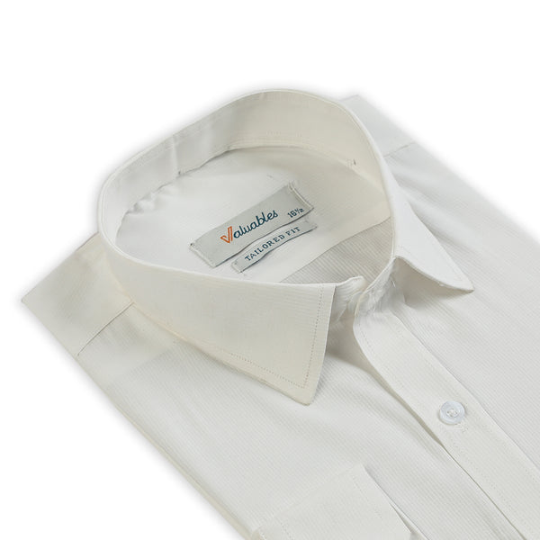 Men's Formal Shirt - White
