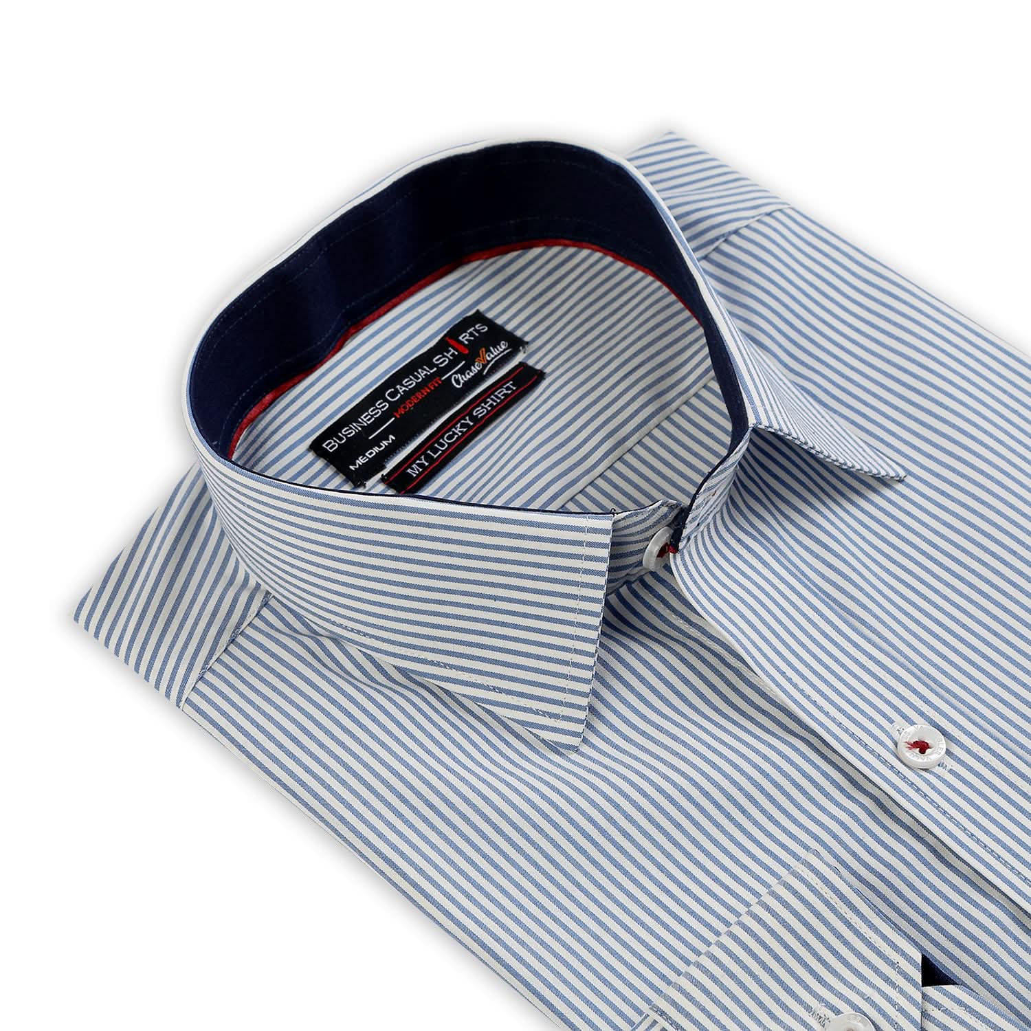 Valuable Men's Casual Shirt - Navy Blue, Men's Shirts, Chase Value, Chase Value