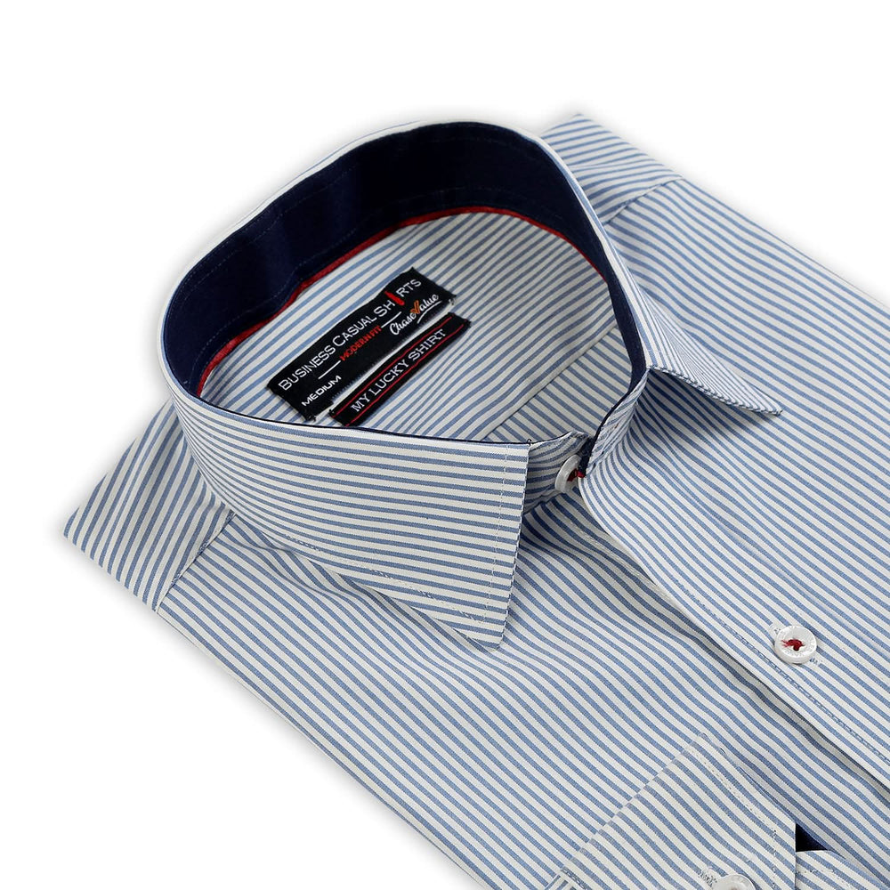 Valuable Men's Casual Shirt - Navy Blue, Men's Shirts, Chase Value, Chase Value