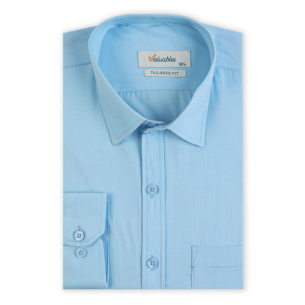 Men's Formal Shirt - Sky Blue