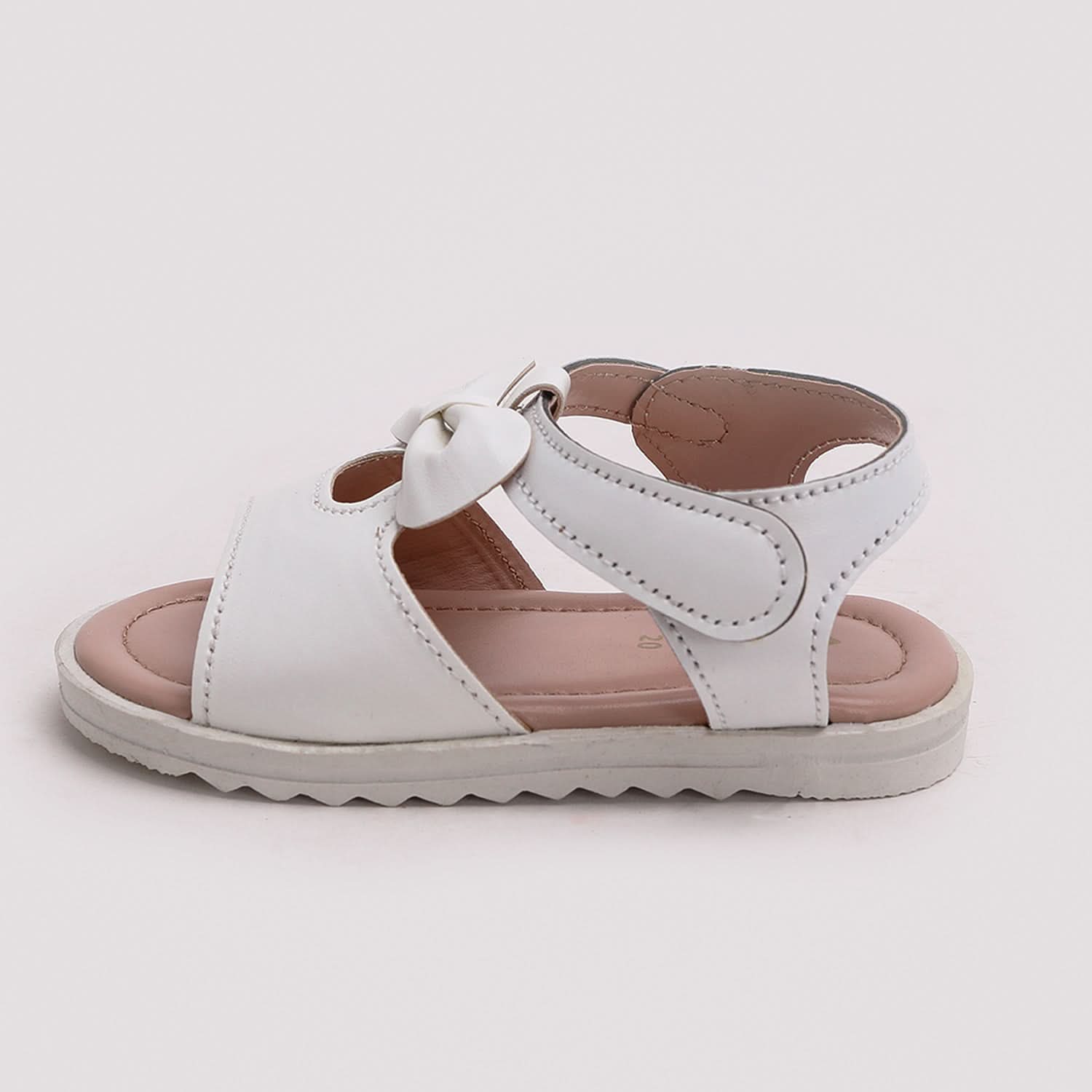 Girls Casual Sandal - White, Girls Sandals, Chase Value, Chase Value