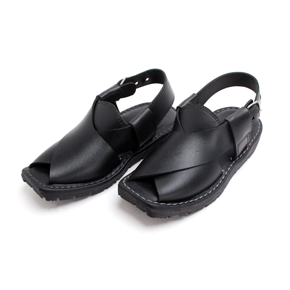 Boys Peshawari Sandal - Black, Boys Sandals, Chase Value, Chase Value