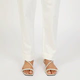 Women's Trouser - White, Women Pants & Tights, Chase Value, Chase Value
