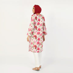 Women's Lawn Kurti - Pink