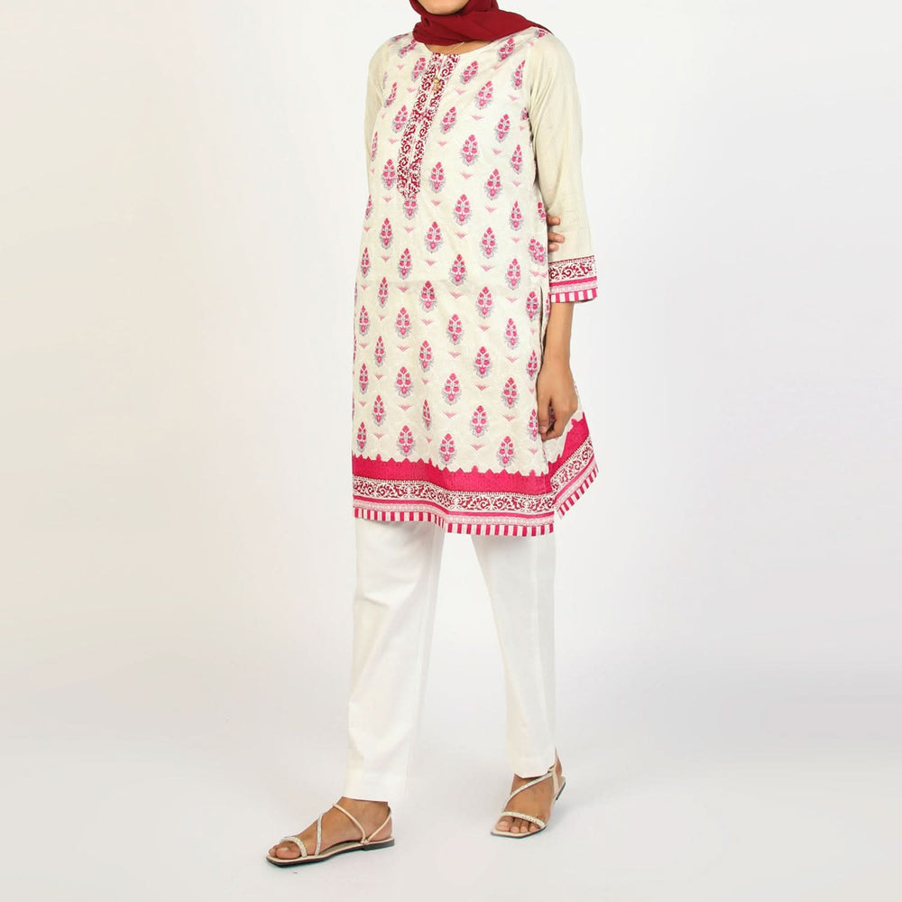 Women Cotton Printed Kurti – Fawn, Women Ready Kurtis, Chase Value, Chase Value