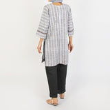 Women's Printed Kurti - Brown, Women Ready Kurtis, Chase Value, Chase Value