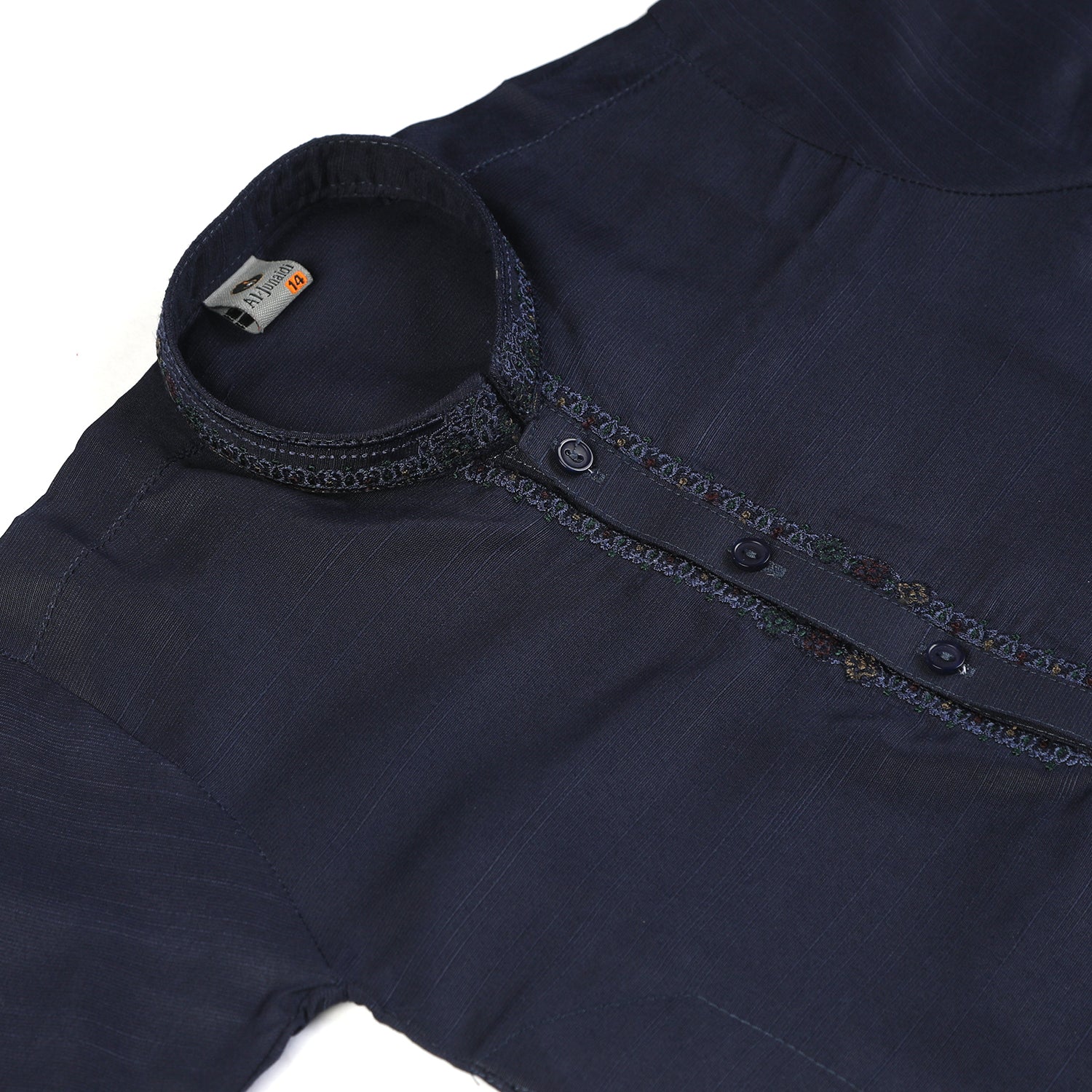 Boys Embroidered Shalwar Suit - Navy Blue, Boys Shalwar Kameez, Chase Value, Chase Value