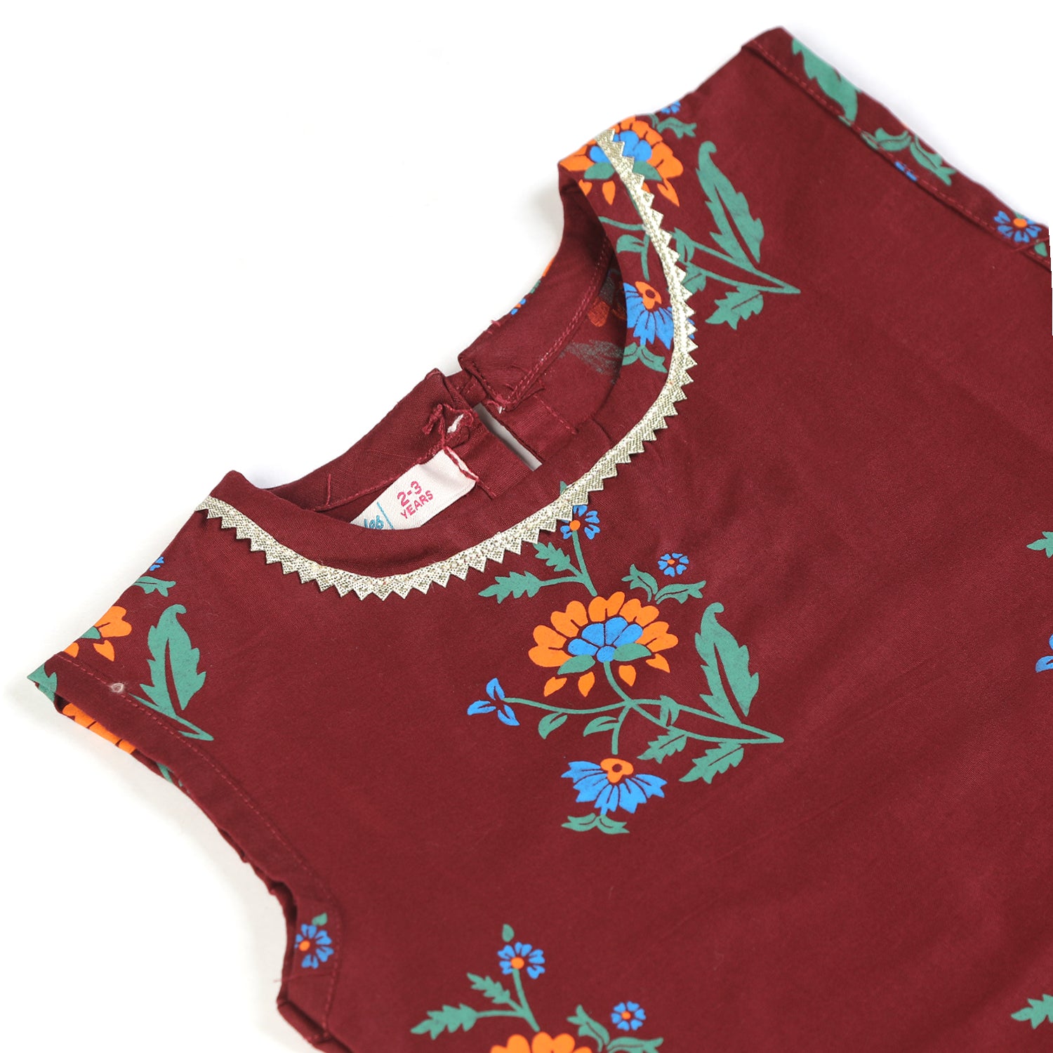 Girls Shalwar Suit - Maroon, Girls Shalwar Kameez, Chase Value, Chase Value