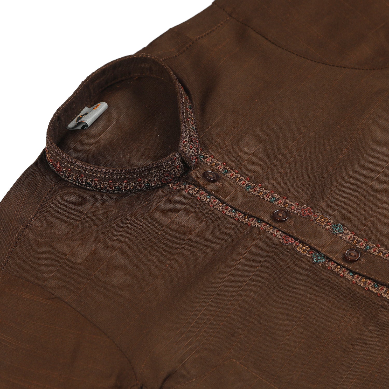 Boys Embroidered Shalwar Suit - Dark Brown, Boys Shalwar Kameez, Chase Value, Chase Value