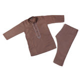 Boys Embroidered Shalwar Suit - Tea Pink, Boys Shalwar Kameez, Chase Value, Chase Value