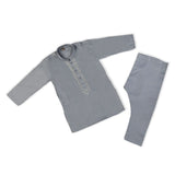 Boys Embroidered Shalwar Suit - Light Blue, Boys Shalwar Kameez, Chase Value, Chase Value