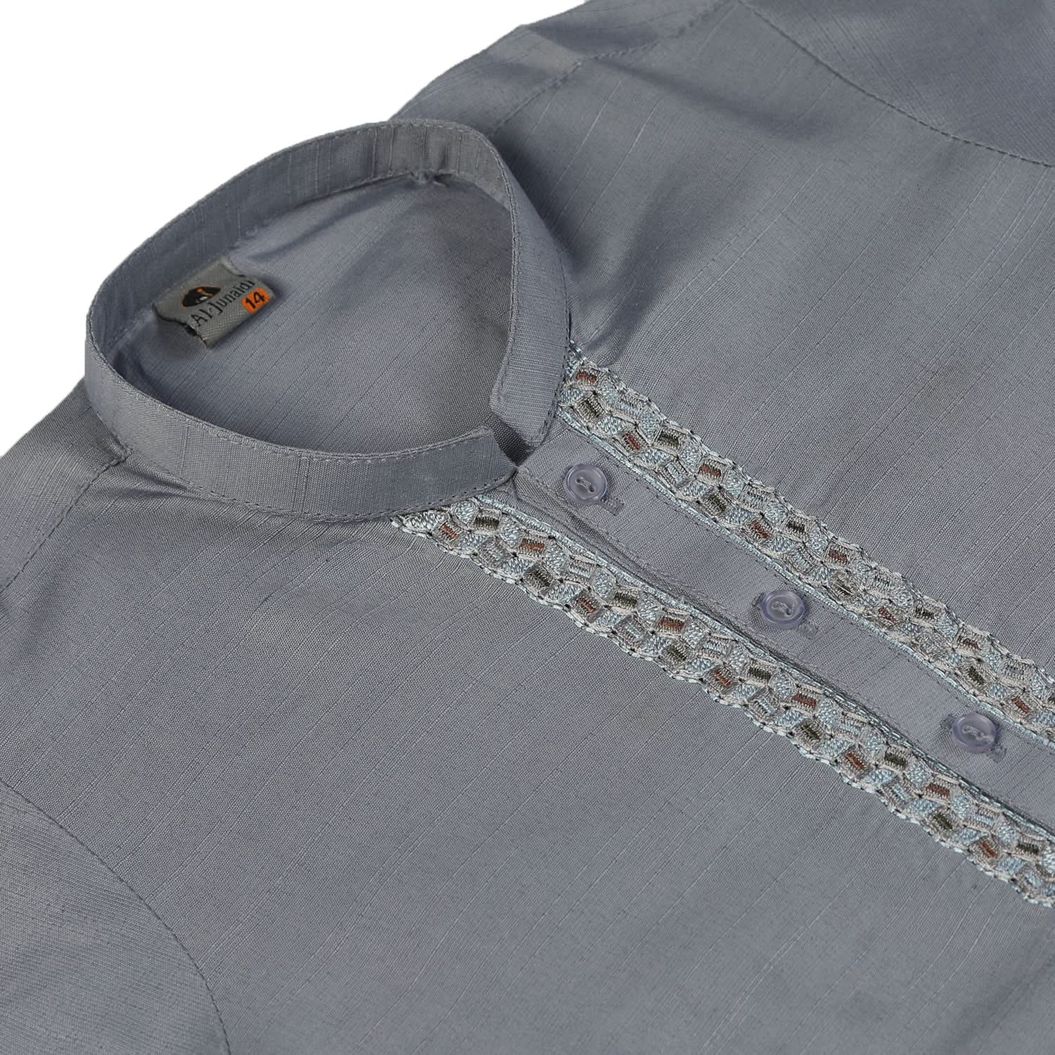 Boys Embroidered Shalwar Suit - Light Blue, Boys Shalwar Kameez, Chase Value, Chase Value