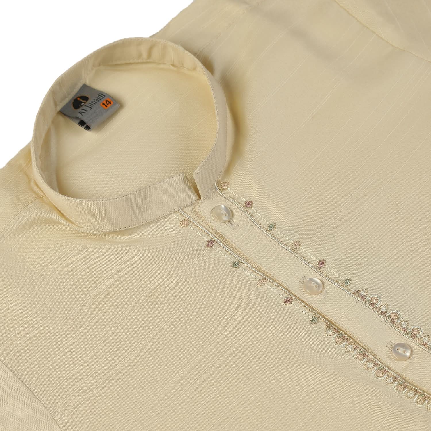 Boys Embroidered Shalwar Suit - Lemon, Boys Shalwar Kameez, Chase Value, Chase Value