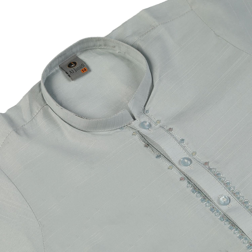 Boys Embroidered Shalwar Suit - Cyan, Boys Shalwar Kameez, Chase Value, Chase Value