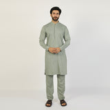 Eminent Men's Trim Fit Kurta Pajama - Mint Green, Men's Shalwar Kameez, Eminent, Chase Value