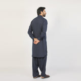 Eminent Men's Kameez Shalwar Plain Suit - Navy Blue, Men's Shalwar Kameez, Eminent, Chase Value