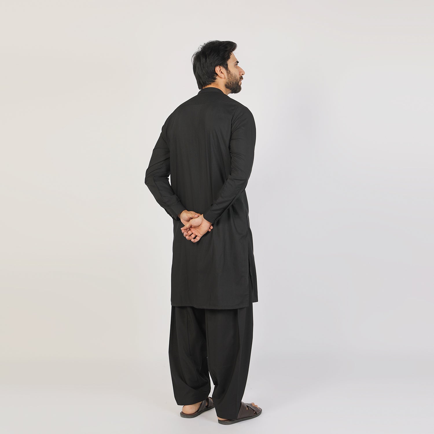 Eminent Men's Shalwar Plain Suit - Black, Men's Shalwar Kameez, Eminent, Chase Value