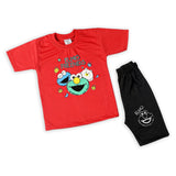 Boys Half Sleeves Suit - Red, Boys Sets & Suits, Chase Value, Chase Value