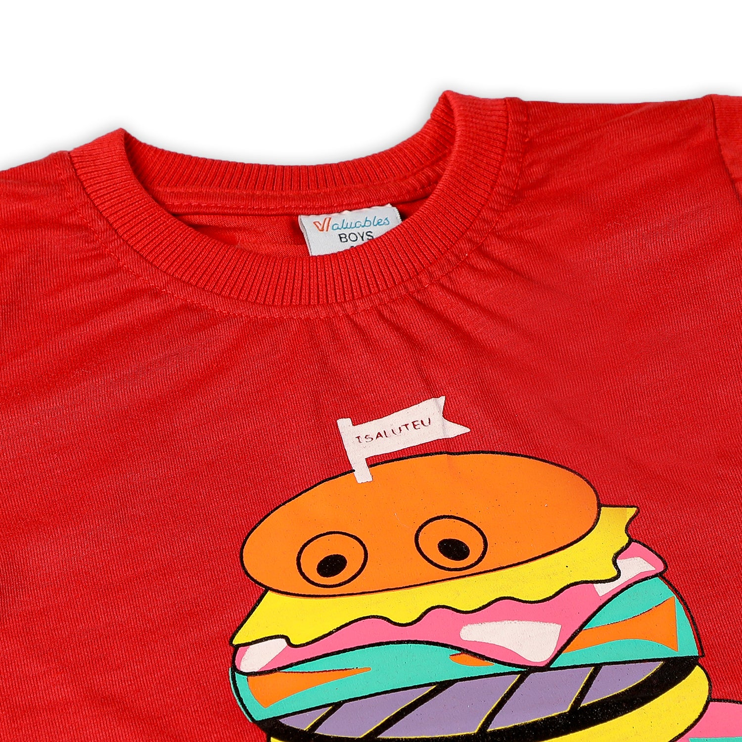 Boys Half Sleeves Suit - Red, Boys Sets & Suits, Chase Value, Chase Value