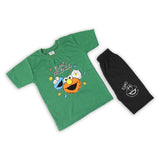 Boys Half Sleeves Suit - Green, Boys Sets & Suits, Chase Value, Chase Value