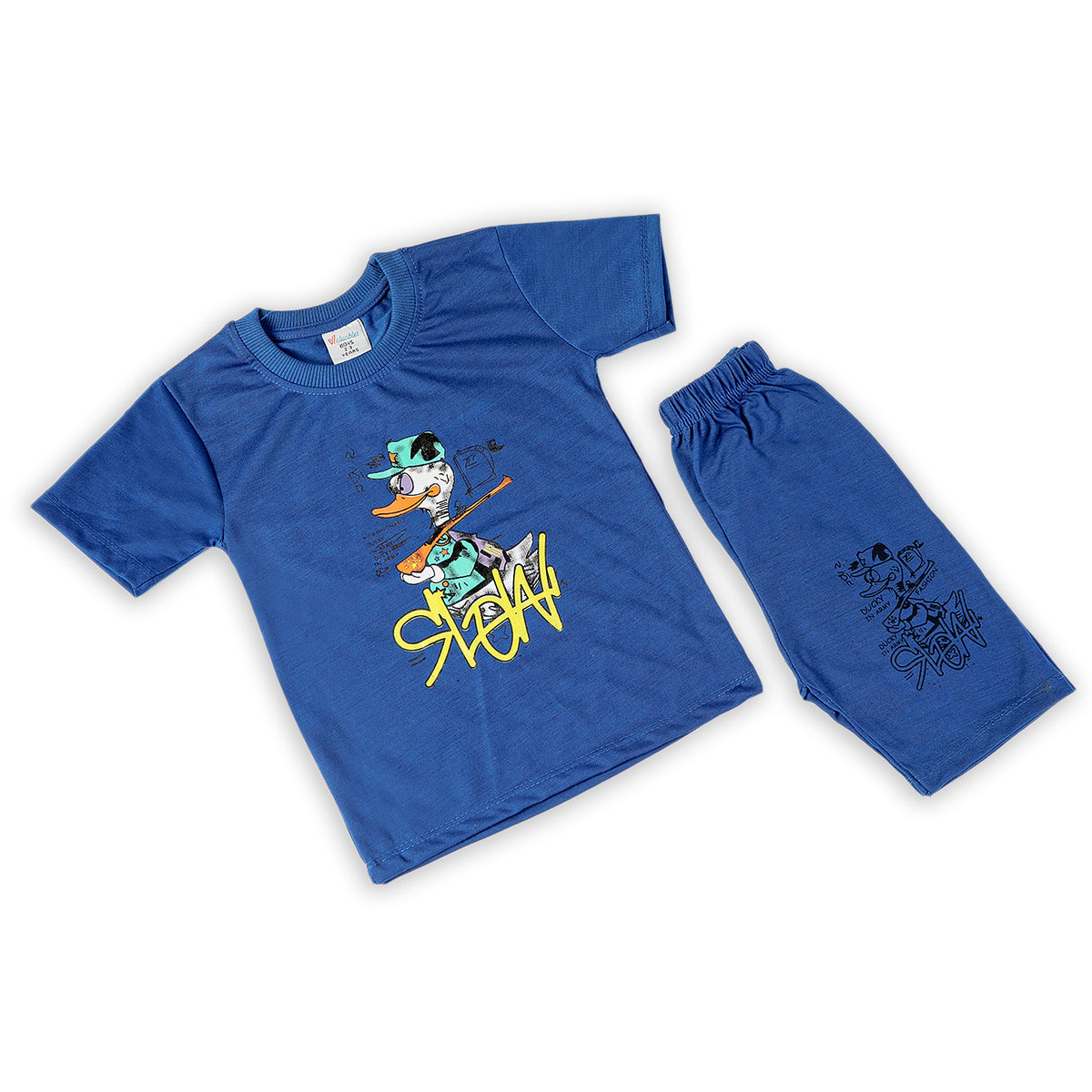 Boys Half Sleeves Suit - Royal Blue, Boys Sets & Suits, Chase Value, Chase Value