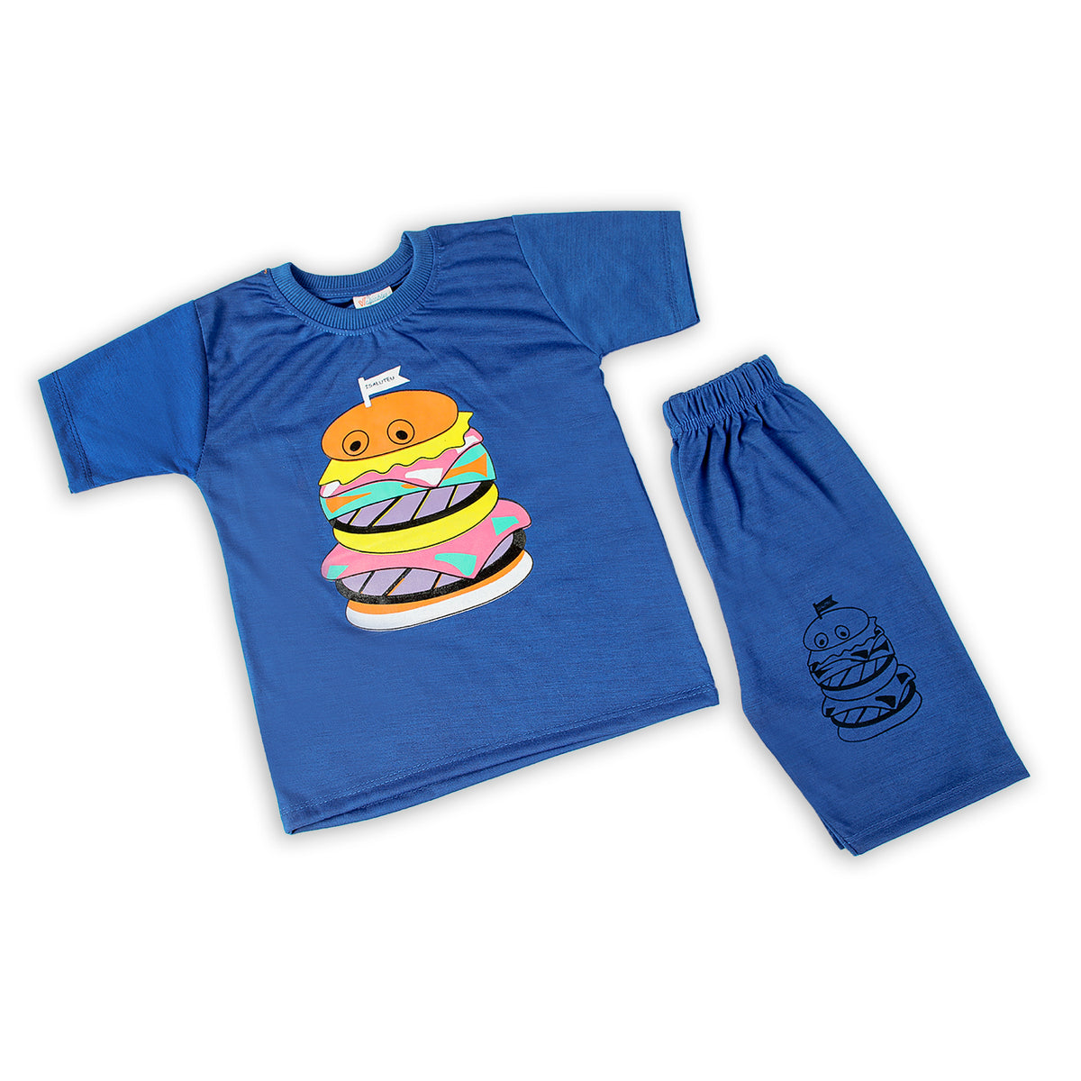 Boys Half Sleeves Suit - Royal Blue, Boys Sets & Suits, Chase Value, Chase Value