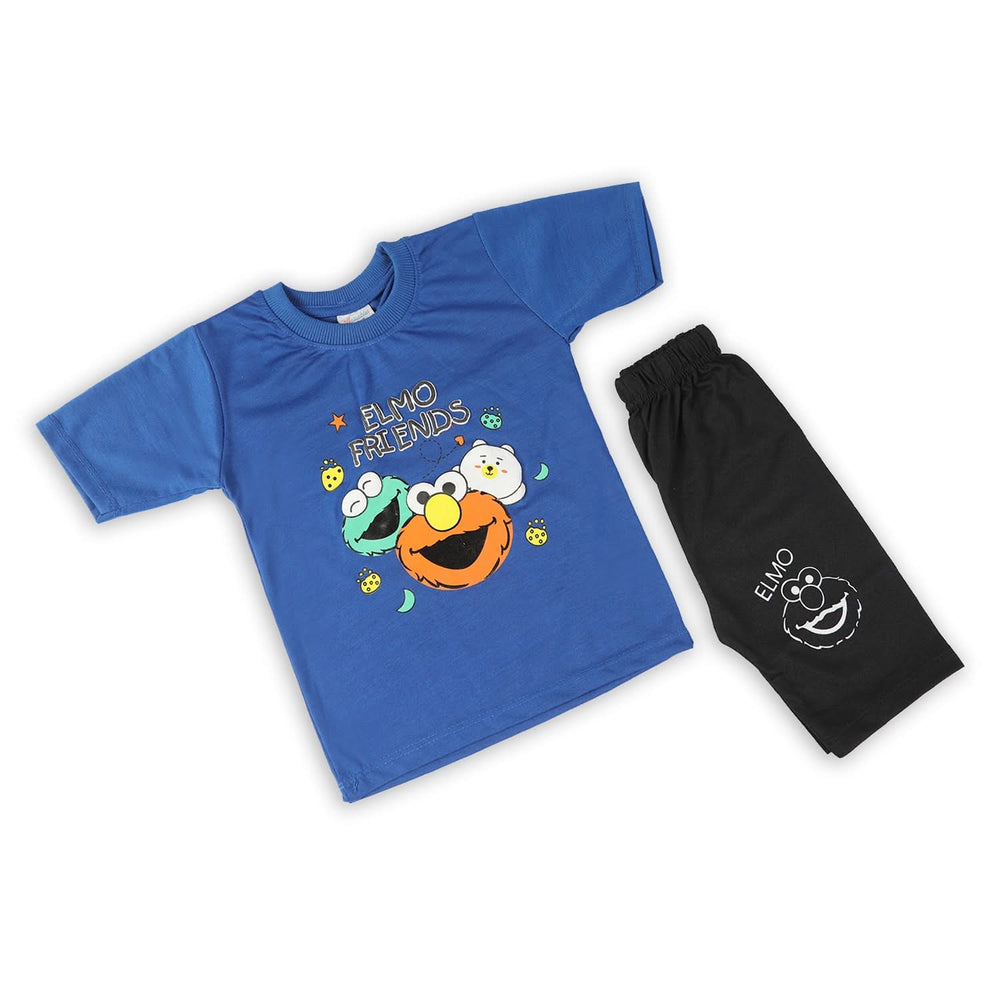 Boys Half Sleeves Suit - Royal Blue, Boys Sets & Suits, Chase Value, Chase Value