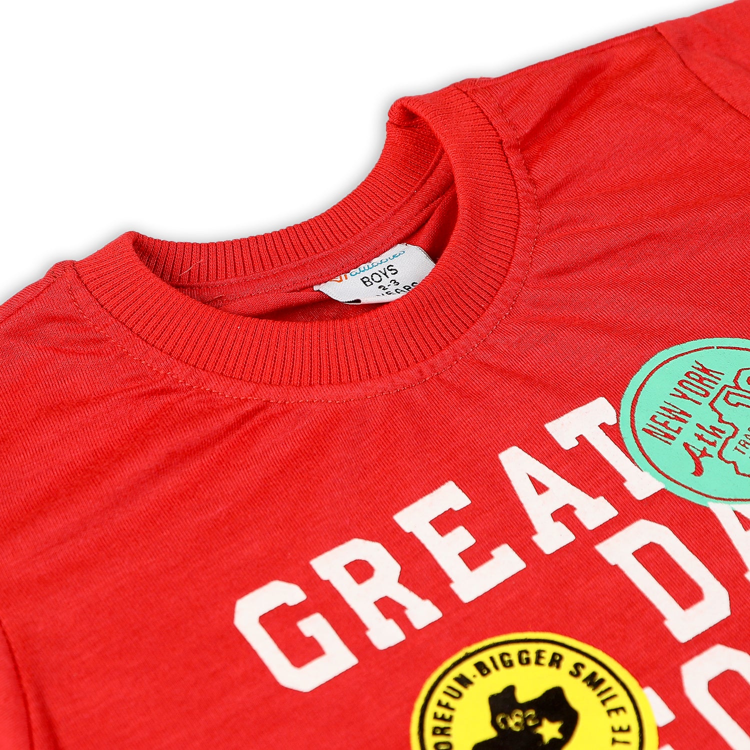 Boys Half Sleeves Suit - Red, Boys Sets & Suits, Chase Value, Chase Value