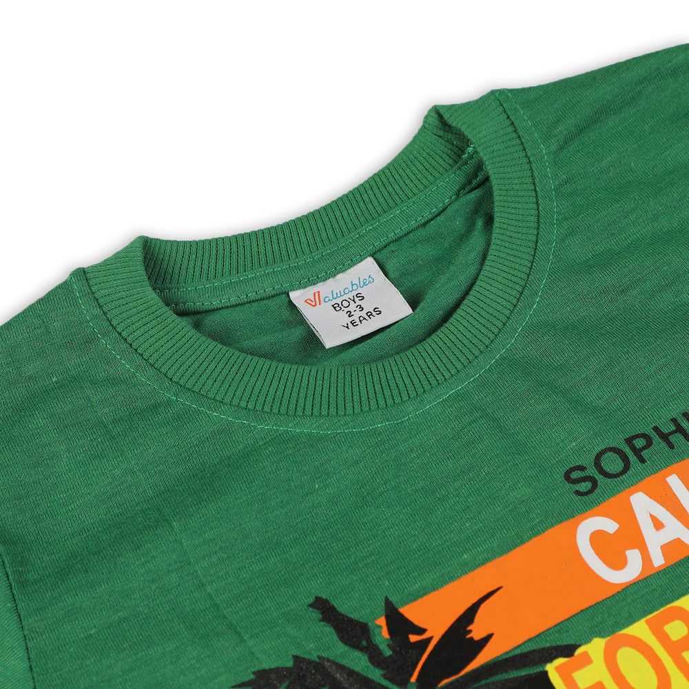 Boys Half Sleeves Suit - Green, Boys Sets & Suits, Chase Value, Chase Value