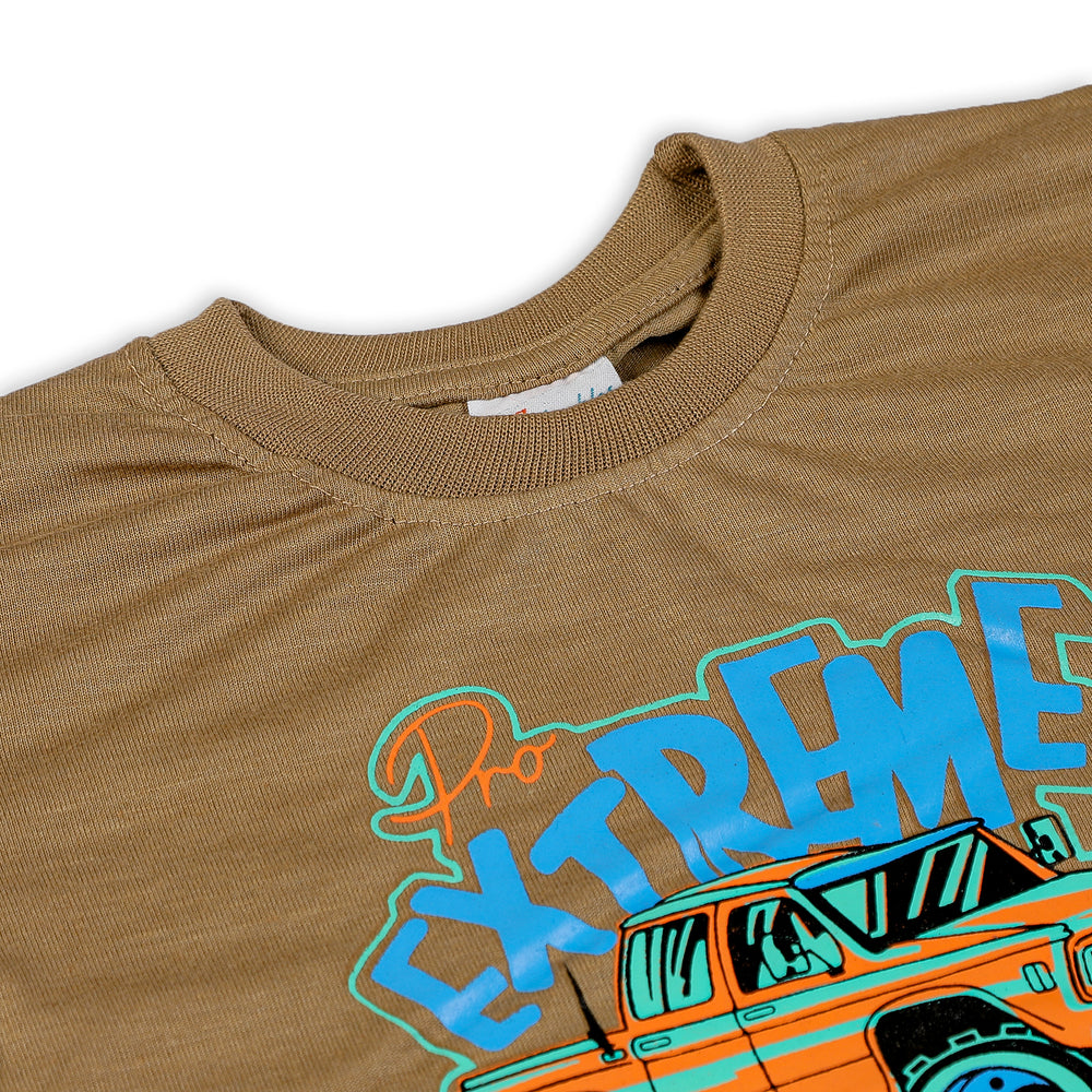 Boys Half Sleeves Suit - Beige, Boys Sets & Suits, Chase Value, Chase Value