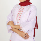 Women's Jacquard 2Pcs Suit - Light Purple, Women Shalwar Suits, Chase Value, Chase Value