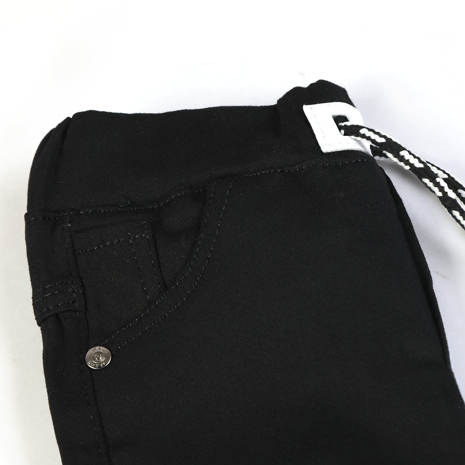 Girls Denim Pant - Black, Girls Pants & Capri, Chase Value, Chase Value