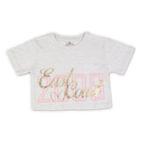 Eminent Girls Half Sleeves T-Shirt - Oatmeal, Girls T-Shirts, Eminent, Chase Value